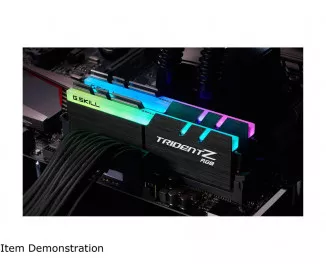 Оперативна пам'ять DDR4 16 Gb (4400 MHz) (Kit 8 Gb x 2) G.SKILL Trident Z RGB (F4-4400C18D-16GTZRC)