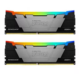 Оперативная память DDR4 16 Gb (4600 MHz) (Kit 8 Gb x 2) Kingston Fury Renegade RGB (KF446C19RB2AK2/16)