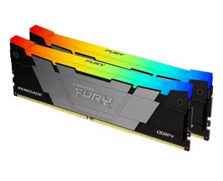 Оперативна пам'ять DDR4 16 Gb (4600 MHz) (Kit 8 Gb x 2) Kingston Fury Renegade RGB (KF446C19RB2AK2/16)