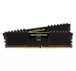 Оперативна пам'ять DDR4 32 Gb (3000 MHz) (Kit 16 Gb x 2) Corsair Vengeance LPX Black (CMK32GX4M2D3000C16)