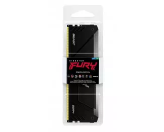 Оперативная память DDR4 32 Gb (3200 MHz) Kingston Fury Beast RGB (KF432C16BB2A/32)