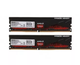 Оперативная память DDR4 32 Gb (3200 MHz) (Kit 16 Gb x 2) AMD Radeon R9 Gamer (R9S432G3206U2K)