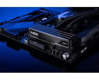 Оперативна пам'ять DDR4 32 Gb (3200 MHz) (Kit 16 Gb x 2) Apacer NOX (AH4U32G32C282MBAA-2)