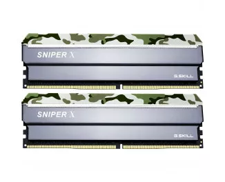 Оперативная память DDR4 32 Gb (3200 MHz) (Kit 16 Gb x 2) G.SKILL Sniper X (F4-3200C16D-32GSXFB)