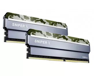 Оперативная память DDR4 32 Gb (3200 MHz) (Kit 16 Gb x 2) G.SKILL Sniper X (F4-3200C16D-32GSXFB)
