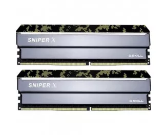 Оперативная память DDR4 32 Gb (3200 MHz) (Kit 16 Gb x 2) G.SKILL Sniper X (F4-3200C16D-32GSXKB)