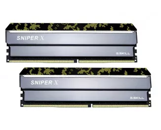 Оперативна пам'ять DDR4 32 Gb (3200 MHz) (Kit 16 Gb x 2) G.SKILL Sniper X (F4-3200C16D-32GSXKB)