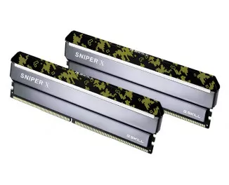 Оперативна пам'ять DDR4 32 Gb (3200 MHz) (Kit 16 Gb x 2) G.SKILL Sniper X (F4-3200C16D-32GSXKB)