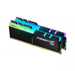 Оперативная память DDR4 32 Gb (3200 MHz) (Kit 16 Gb x 2) G.SKILL Trident Z RGB Black For AMD (F4-3200C16D-32GTZRX)