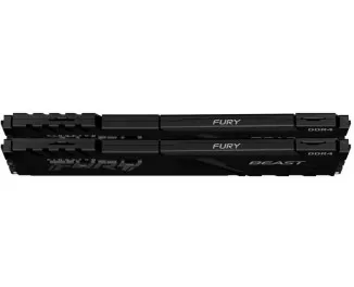 Оперативная память DDR4 32 Gb (3200 MHz) (Kit 16 Gb x 2) Kingston Fury Beast Black (KF432C16BB1K2/32)