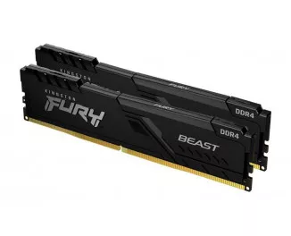 Оперативная память DDR4 32 Gb (3200 MHz) (Kit 16 Gb x 2) Kingston FURY Beast (KF432C16BB1K2/32WP)