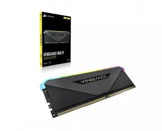 Оперативна пам'ять DDR4 32 Gb (3600 MHz) (Kit 16 Gb x 2) Corsair Vengeance RGB RT (CMN32GX4M2Z3600C16)