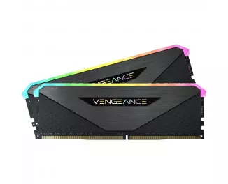 Оперативна пам'ять DDR4 32 Gb (3600 MHz) (Kit 16 Gb x 2) Corsair Vengeance RGB RT (CMN32GX4M2Z3600C18)