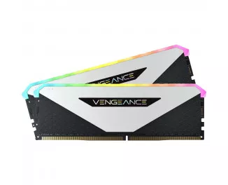 Оперативна пам'ять DDR4 32 Gb (3600 MHz) (Kit 16 Gb x 2) Corsair Vengeance RGB RT (CMN32GX4M2Z3600C18W)