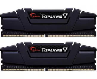 Оперативная память DDR4 32 Gb (4000 MHz) (Kit 16 Gb x 2) G.SKILL Ripjaws V (F4-4000C18D-32GVK)