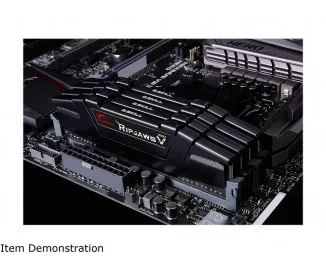 Оперативна пам'ять DDR4 32 Gb (4000 MHz) (Kit 16 Gb x 2) G.SKILL Ripjaws V (F4-4000C18D-32GVK)