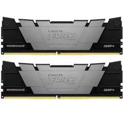 Оперативна пам'ять DDR4 32 Gb (4000 MHz) (Kit 16 Gb x 2) Kingston Fury Renegade Black (KF440C19RB12K2/32)