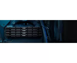 Оперативна пам'ять DDR4 32 Gb (4266 MHz) (Kit 16 Gb x 2) Kingston Fury Renegade Black (KF442C19RB12K2/32)