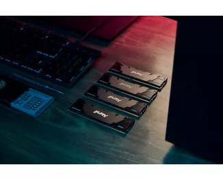 Оперативна пам'ять DDR4 32 Gb (4266 MHz) (Kit 16 Gb x 2) Kingston Fury Renegade Black (KF442C19RB12K2/32)
