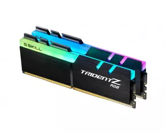 Оперативная память DDR4 32 Gb (4400 MHz) (Kit 16 Gb x 2) G.SKILL Trident Z RGB Black (F4-4400C19D-32GTZR)