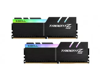 Оперативная память DDR4 32 Gb (4400 MHz) (Kit 16 Gb x 2) G.SKILL Trident Z RGB Black (F4-4400C19D-32GTZR)