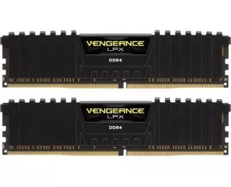 Оперативна пам'ять DDR4 64 Gb (3200 MHz) (Kit 32 Gb x 2) Corsair Vengeance LPX (CMK64GX4M2E3200C16)