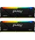 Оперативна пам'ять DDR4 64 Gb (3200 MHz) (Kit 32 Gb x 2) Kingston Fury Beast RGB Black (KF432C16BB2AK2/64)