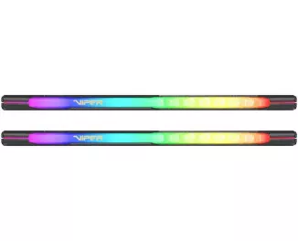 Оперативная память DDR4 64 Gb (3200 MHz) (Kit 32 Gb x 2) Patriot Viper Steel RGB Black (PVSR464G320C8K)