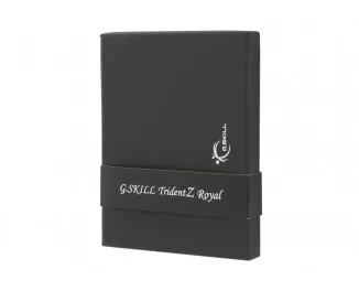 Оперативна пам'ять DDR4 64 Gb (3600 MHz) (Kit 32 Gb x 2) G.SKILL TridentZ RGB Royal Silver (F4-3600C18D-64GTRS)