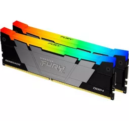 Оперативна пам'ять DDR4 64 Gb (3600 MHz) (Kit 32 Gb x 2) Kingston Fury Renegade RGB (KF436C18RB2AK2/64)