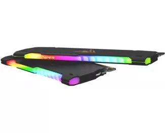 Оперативная память DDR4 64 Gb (3600 MHz) (Kit 32 Gb x 2) Patriot Viper Steel RGB Black (PVSR464G360C0K)