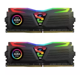 Оперативна пам'ять DDR4 8 Gb (2400 MHz) (Kit 4 Gb x 2) Geil Super LUCE RGB (GLS48GB2400C16DC)