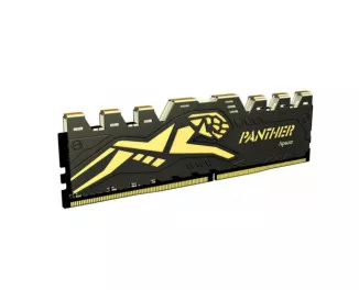 Оперативная память DDR4 8 Gb (3200 MHz) Apacer Panther Black/Gold (AH4U08G32C28Y7GAA-1)