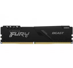 Оперативная память DDR4 8 Gb (3200 MHz) Kingston FURY Beast Black (KF432C16BB/8WP)