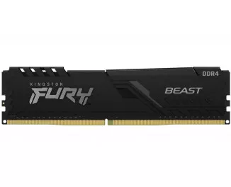 Оперативная память DDR4 8 Gb (3200 MHz) Kingston FURY Beast Black (KF432C16BB/8WP)