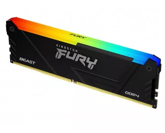 Оперативная память DDR4 8 Gb (3200 MHz) Kingston Fury Beast RGB (KF432C16BB2A/8)
