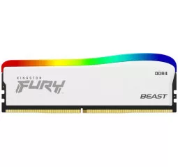 Оперативная память DDR4 8 Gb (3200 MHz) Kingston Fury Beast RGB Special Edition White (KF432C16BWA/8)