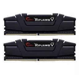 Оперативная память DDR4 8 Gb (3200 MHz) (Kit 4 Gb x 2) G.SKILL Ripjaws V Black (F4-3200C16D-8GVKB)