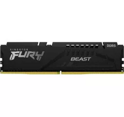 Оперативна пам'ять DDR5 16 Gb (4800 MHz) Kingston Fury Beast Black (KF548C38BB-16)