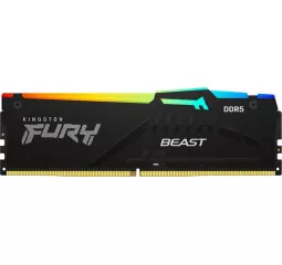 Оперативна пам'ять DDR5 16 Gb (4800 MHz) Kingston Fury Beast RGB (KF548C38BBA-16)