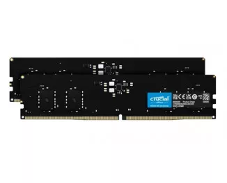 Оперативна пам'ять DDR5 16 Gb (4800 MHz) (Kit 8 Gb x 2) Crucial (CT2K8G48C40U5)