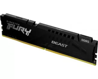 Оперативна пам'ять DDR5 16 Gb (5200 MHz) Kingston Fury Beast Black (KF552C40BB-16)