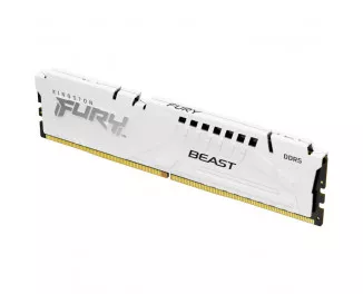 Оперативная память DDR5 16 Gb (5200 MHz) Kingston Fury Beast EXPO White (KF552C36BWE-16)
