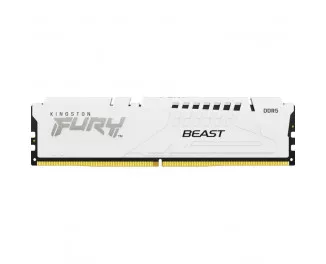 Оперативна пам'ять DDR5 16 Gb (5200 MHz) Kingston Fury Beast EXPO White (KF552C36BWE-16)