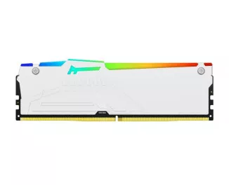 Оперативная память DDR5 16 Gb (5200 MHz) Kingston Fury Beast RGB White (KF552C40BWA-16)