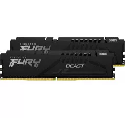 Оперативная память DDR5 16 Gb (5200 MHz) (Kit 8 Gb x 2) Kingston Fury Beast EXPO Black (KF552C36BBEK2-16)