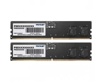 Оперативная память DDR5 16 Gb (5200 MHz) (Kit 8 Gb x 2) Patriot Signature Line (PSD516G5200K)