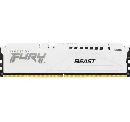 Оперативна пам'ять DDR5 16 Gb (5600 MHz) Kingston Fury Beast EXPO White (KF556C36BWE-16)