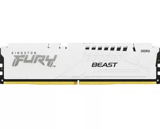 Оперативная память DDR5 16 Gb (5600 MHz) Kingston Fury Beast EXPO White (KF556C36BWE-16)