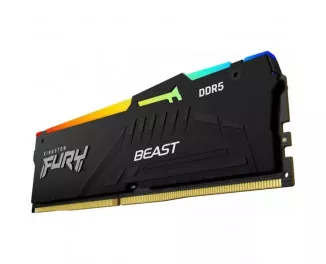 Оперативна пам'ять DDR5 16 Gb (5600 MHz) Kingston Fury Beast RGB EXPO Black (KF556C36BBEA-16)